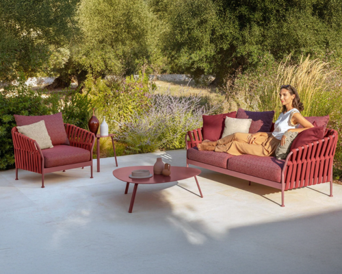 02 Talenti Frame slider mobile 2 seater sofa living armchair