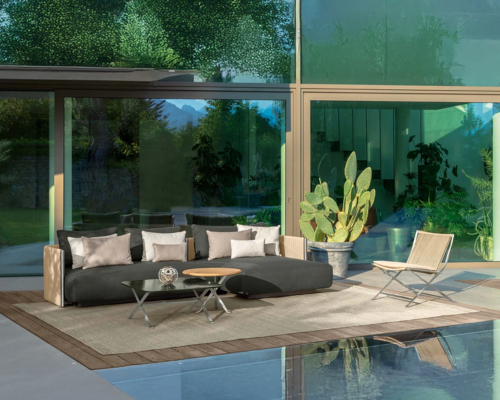 07 Talenti main slider mobile George modular sofa w Dining Armchair
