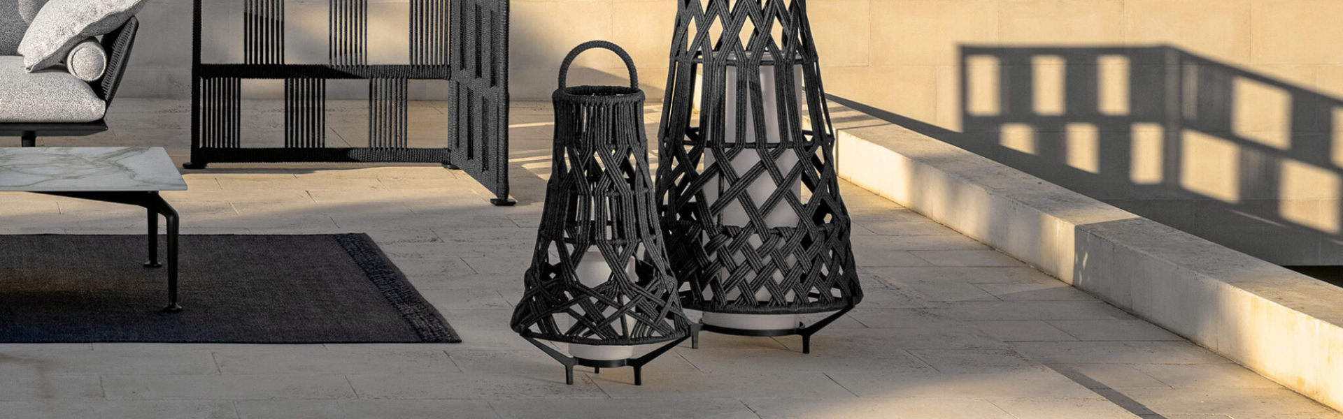 12 Talenti main slider desktop Tribal large and small lamp